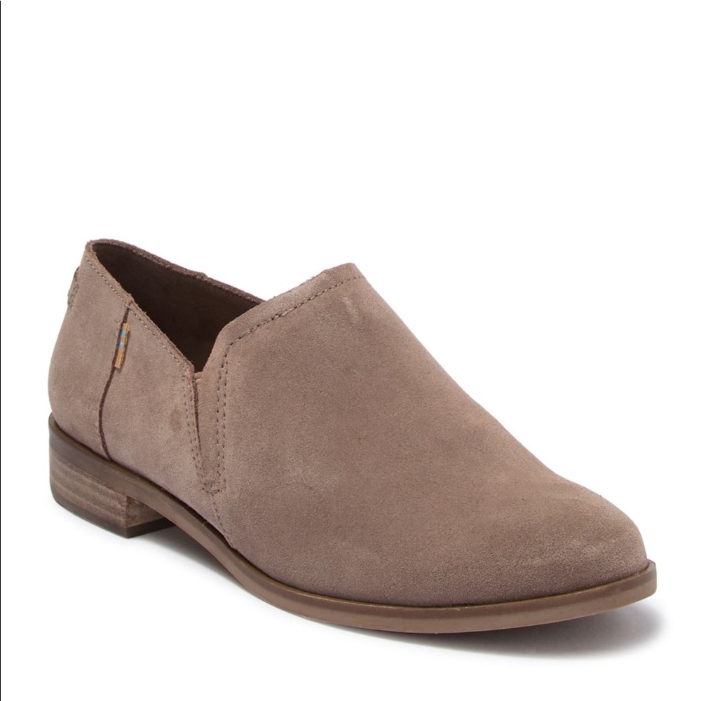 NWOB TOMS SHAYNE LOW BOOTIE